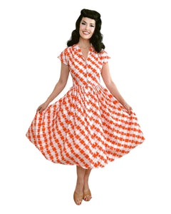 Joni Dress in Picnic Print