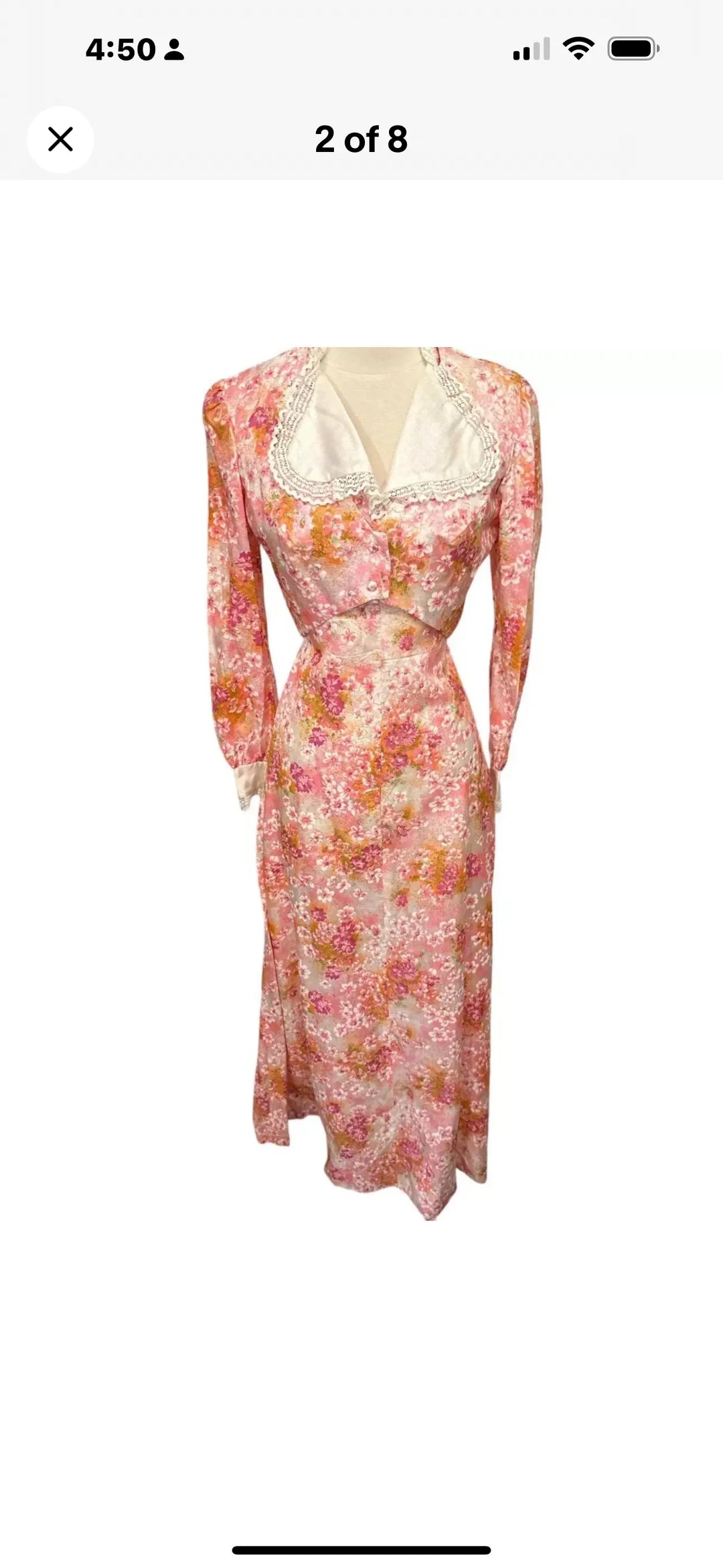 Vintage 1960s 2pc Set Dress And Bolero S Vintage