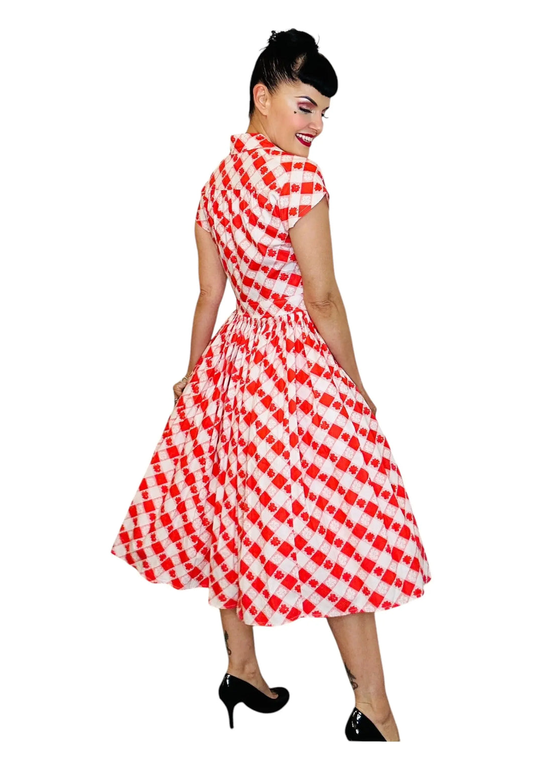 Joni Dress in Picnic Print