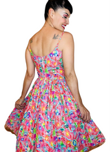 Gwen Dress in City Sidewalks Print