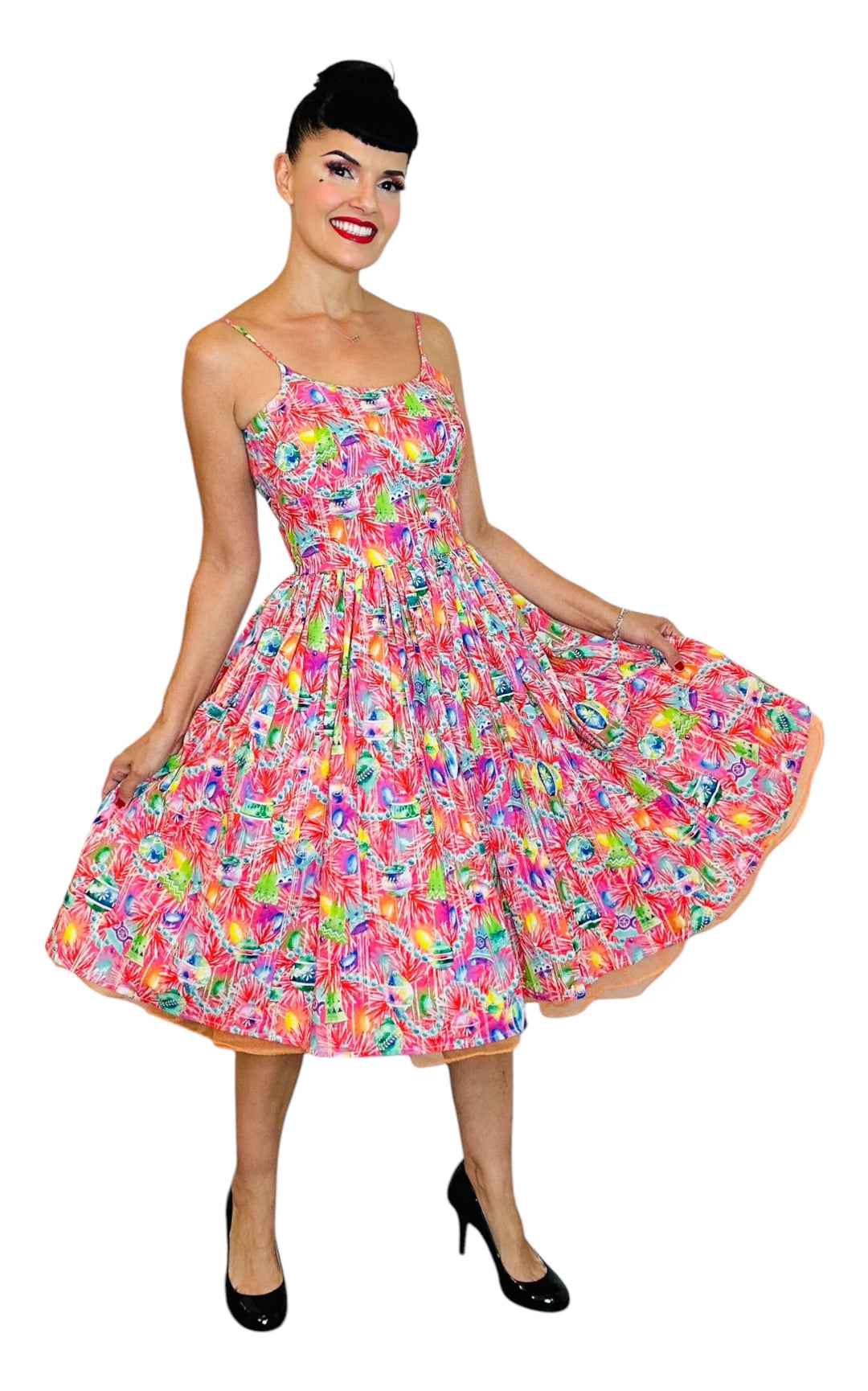 Gwen Dress in City Sidewalks Print