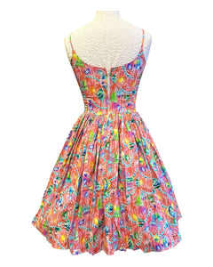 Gwen Dress in City Sidewalks Print