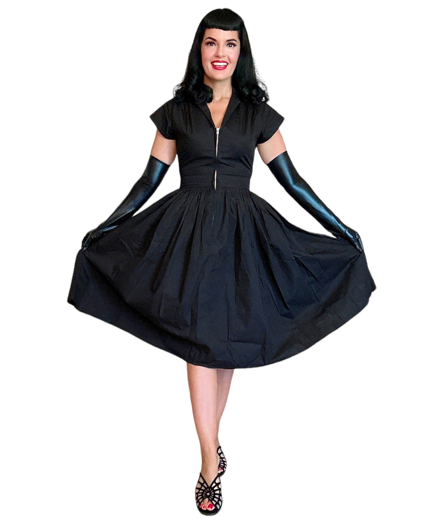 Joni Dress Black Kat