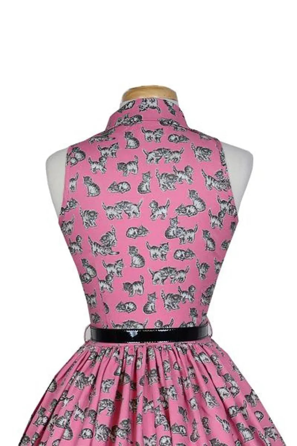 Deanna Pink Kitten print XS Bernie Dexter