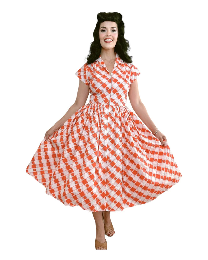 Joni Dress in Picnic Print