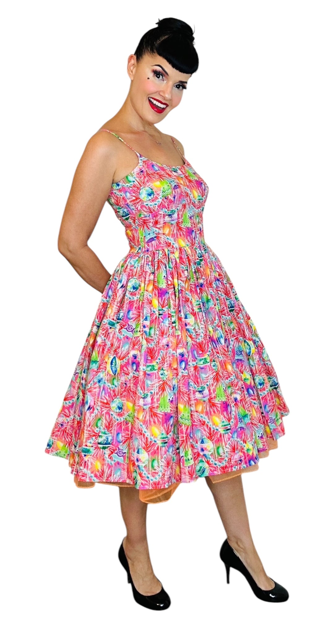 Gwen Dress in City Sidewalks Print