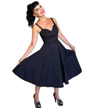 Gail Dress in Black Kat