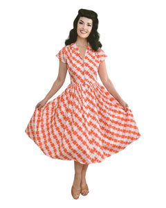 Joni Dress in Picnic Print