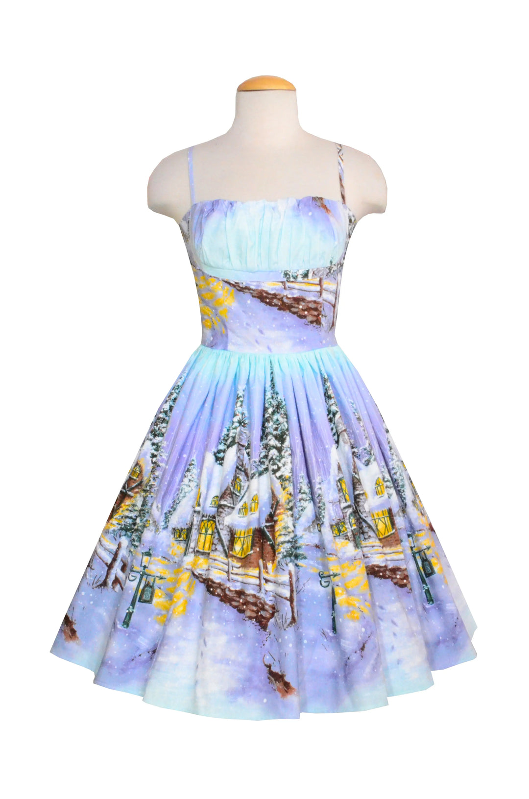 TammieW Dress in Winter Wonderland Print