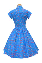 Joni Dress Blue Ditsy Floral