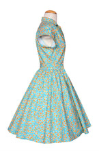 Joni Dress in Golden Poppy Print