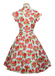 Joni Dress in Pink Floral