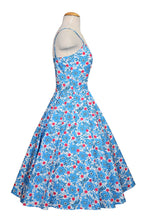 Gail Dress Red Dot Floral