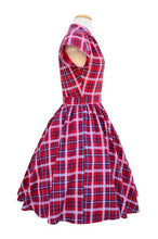 Joni Dress Red Plaid