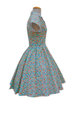 Joni Dress in Veggie Patch Print