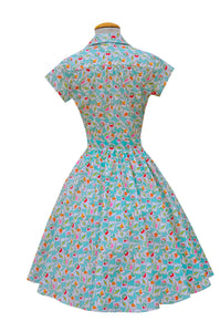 Joni Dress in Veggie Patch Print