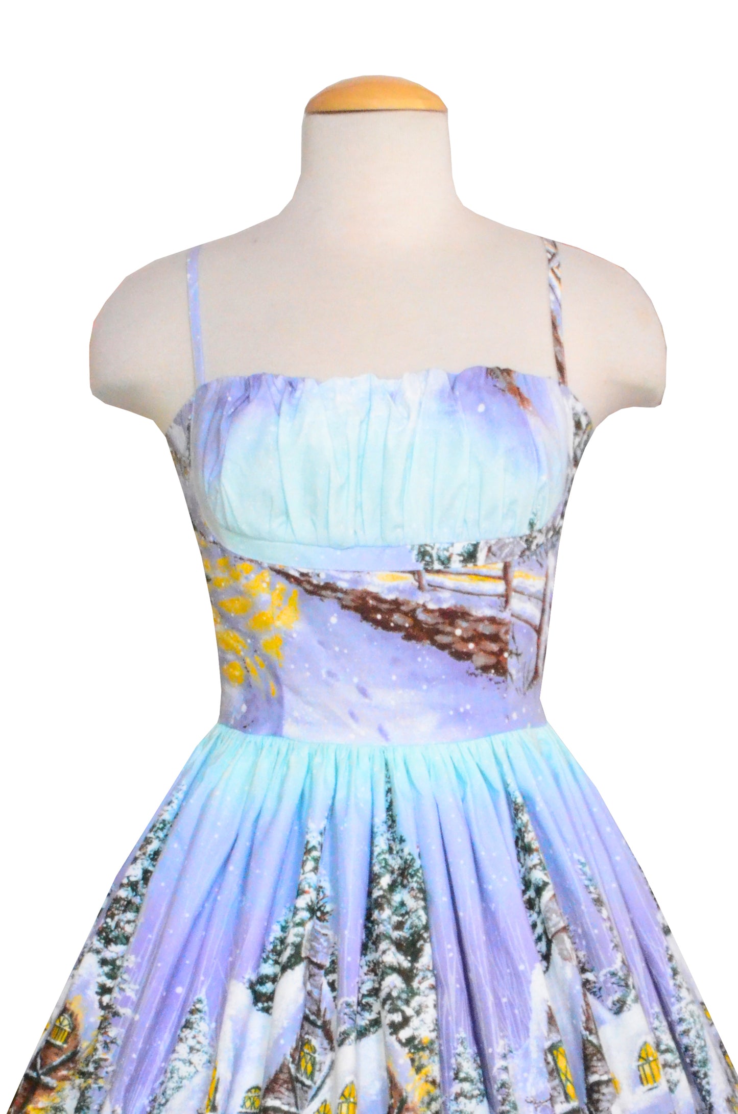 TammieW Dress in Winter Wonderland Print