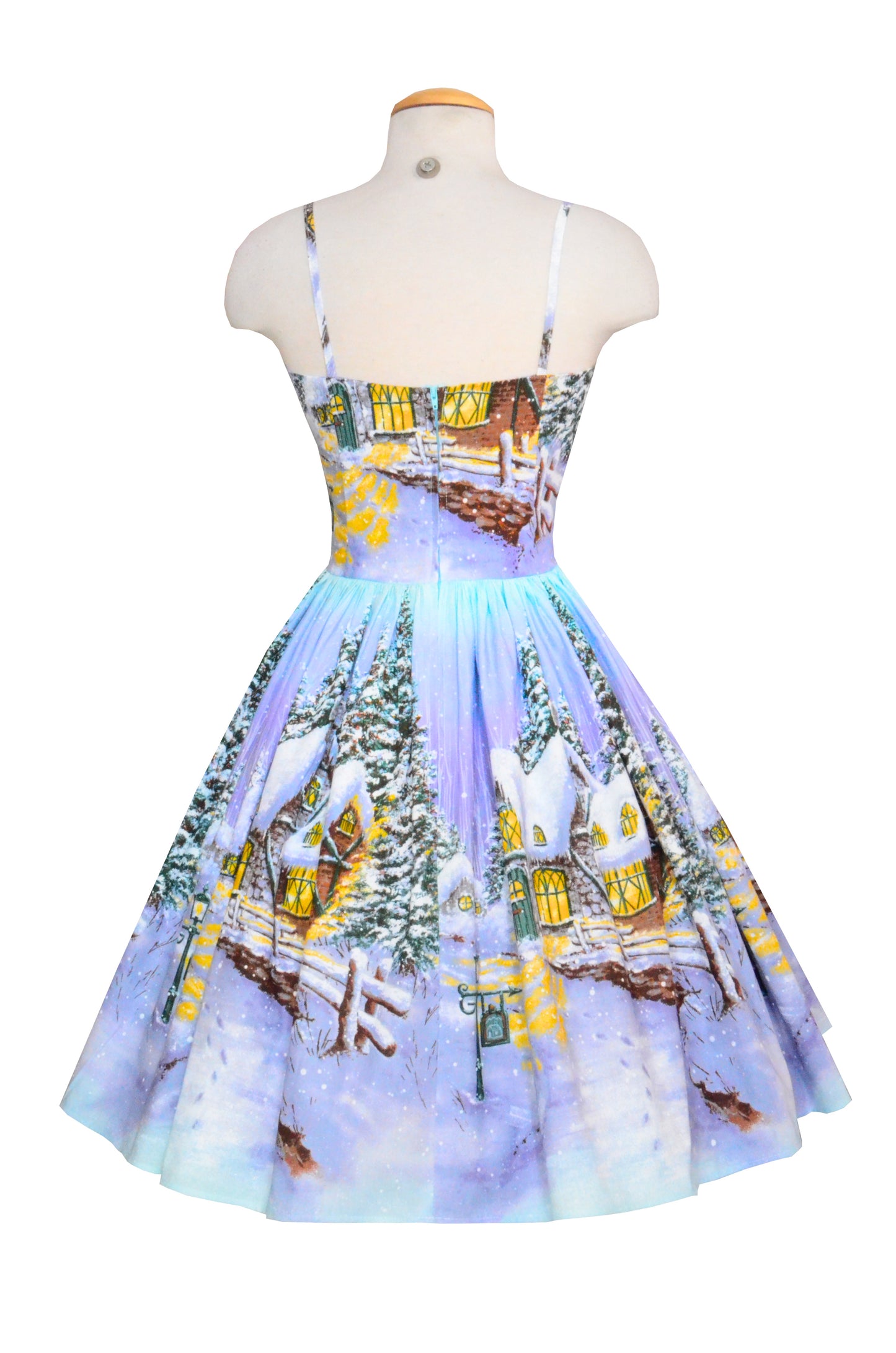 TammieW Dress in Winter Wonderland Print